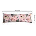 thumbnail image 6 of Dog Lover's Body Pillow Cover - Soft & Breathable, Hidden Zipper, 20"x54", Cute Puppy & Floral Print - Perfect Gift for Pet Lovers, Side Sleepers & Dog Themed Decor, 6 of 7