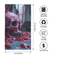 thumbnail image 2 of Balery Gothic Red Skull Cemetery Toalla de Microfibra Premium con Estampado – 27.5x16 pulgadas, Alta Absorción, Suave y Aterciopelada, Secado Rápido, 2 of 6