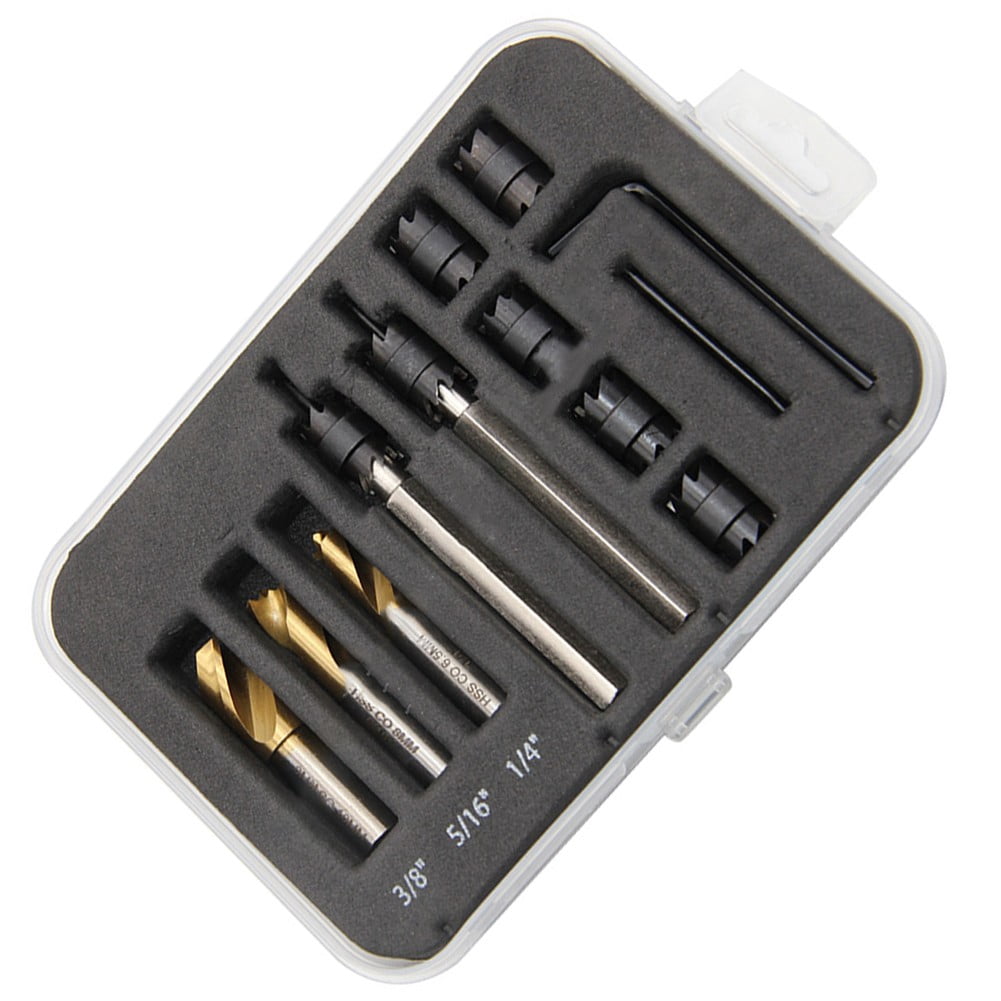 13pcs 6.5mm 8mm 10mm HSS Spot-Weld Cutter Welding Drill Bit Countersink Bit