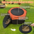 thumbnail image 5 of Chick Brooder Box, Upgrade Double Door Brooder Box for Chick Starter Kit, Pop-Up Baby Chicken Pen Supplies Brooding Up to 15 Baby Chick, Duck and Quail, 5 of 7