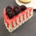 thumbnail image 3 of Chendee Fake Slice Cake Fake Food Bakery Shop Cake Display Model Party Decoration Slice,F, 3 of 7