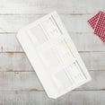 thumbnail image 3 of OUNONA 10Pcs Binder Pouches EVA White Ticket Holder for Business Users, 3 of 6