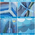 thumbnail image 7 of Undersea World Kids Play Tent, Kids Play Tent Foldable Indoor Outdoor Party Undersea World Playhouse Tent Toy for Boys Girls, 7 of 7