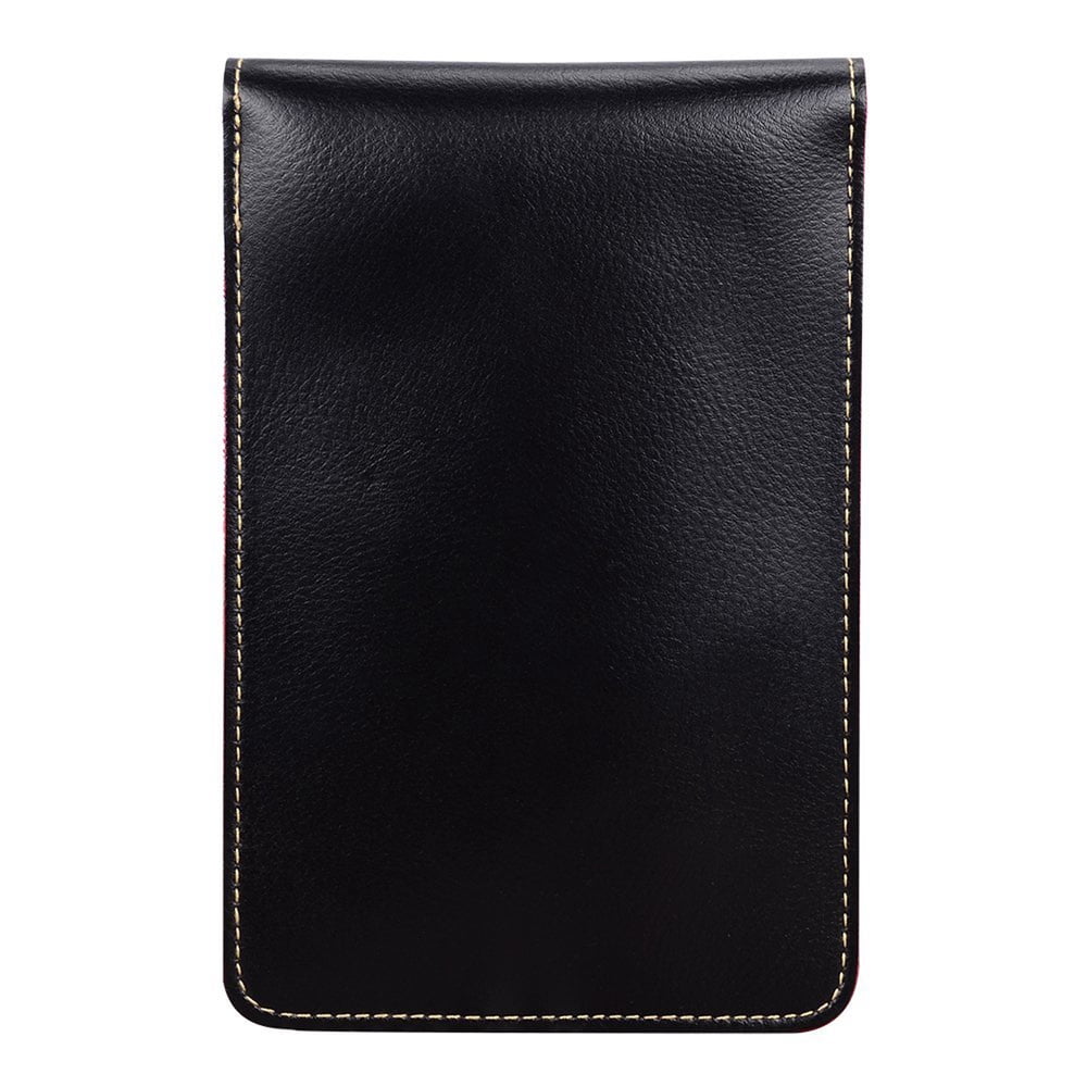 3-PACK: Vegan Leather Vertical Crossbody Smartphone Pouch Wallet (Black) with Removable Adjustable Shoulder Strap, Card Slots, Magnet Button Clasp - fits Smartphones up to 6.5-inch