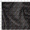 thumbnail image 4 of Soimoi Black Velvet Fabric Wild Animal Print Sewing Fabric BTY 58 Inch Wide, 4 of 5