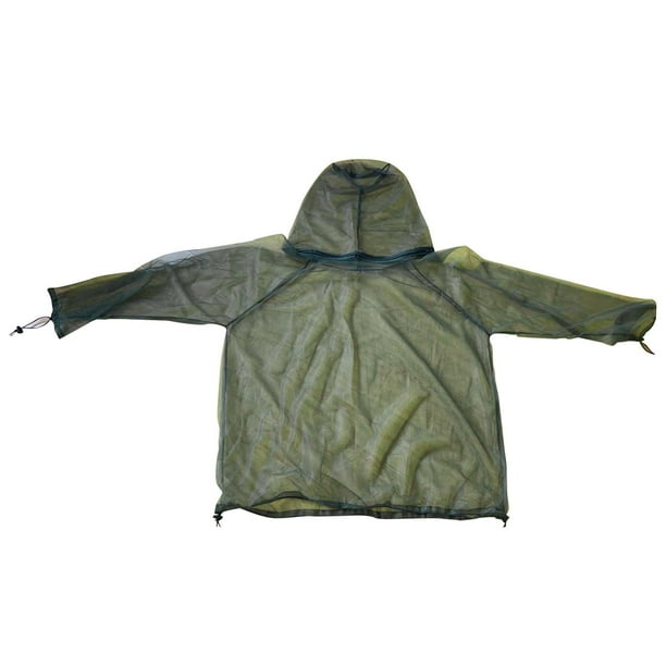 Chaqueta de apicultura, traje de apicultura, suave, cubierta de malla, traje protector ventilado, abrigo de apicultura para acampar, escalada de