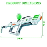 Gel Blaster Surge XL Day N Nite Edition with 15,000 Gellets, Adjustable 170-250 FPS, 150FT Range, Semi Full Auto Triple Burst 3 Modes