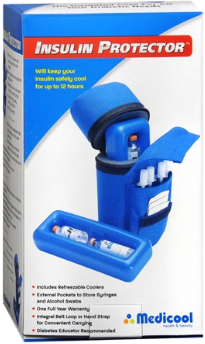 Medicool Insulin Protector Blue 1 Each