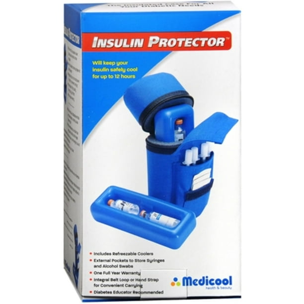 Medicool Insulin Protector Blue 1 Each