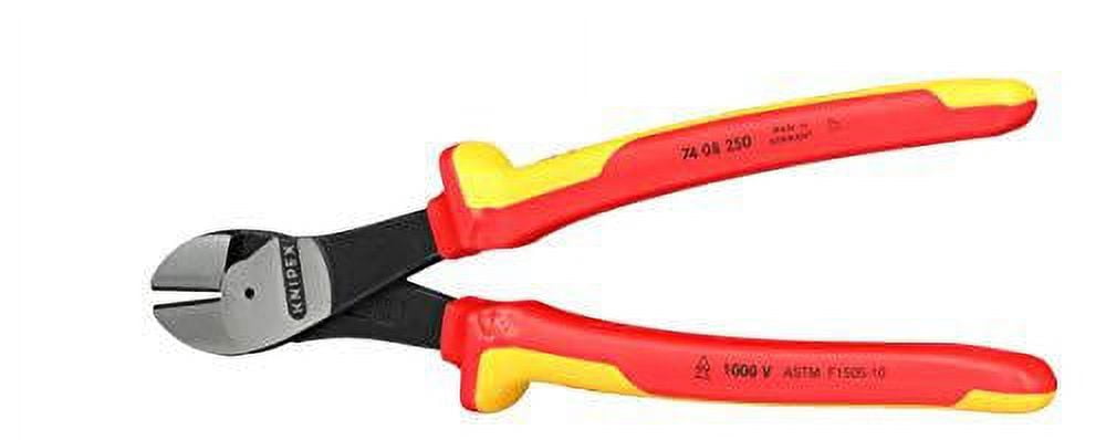 KNIPEX 10 Inch High Leverage Diagonal Cutters-1000V Insulated