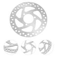 thumbnail image 4 of FRCOLOR Motocross Brake Part Durable Motorcycle Disc Brake Rotor Professional Motocross Accessories (Silver),5.47"X5.47"X0.08", 4 of 4