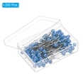 thumbnail image 3 of Uxcell Alfileres de Coser, Alfiler Recto de 1.5 Pulgadas con Cabeza de Perla Plástica, Azul, 200 Paquete, 3 of 6