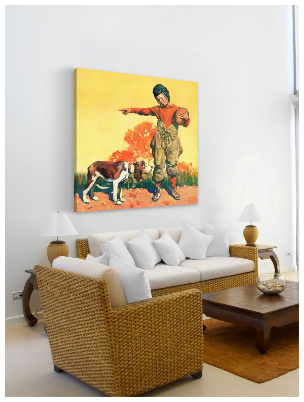 Marmont Hill "Go Back!" by Curtis Painting Print on Canvas