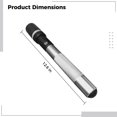 thumbnail image 4 of Pool Cue Stick Extender, Telescopic Billiard Cue Extension, Lightweight Aluminum and Plastic Billiard Accessories, Anti-Slip Texture, Easy Lock Mechanism, Fits 12.6 Inch Cues, Silver, 4 of 5