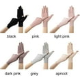 thumbnail image 2 of Fashion Touch Screen Breathable Spring Summer Mittens Thin Gloves Driving Gloves Women Gloves BLACK, 2 of 8