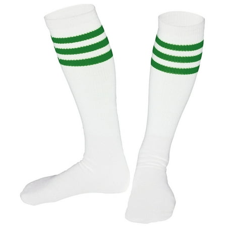

Woman & Youth Classic Knee-High Tube Socks for Sports Costumes or Everyday Wear