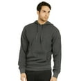 thumbnail image 3 of Men's Active Casual Cotton Waffle Fabric Pullover Hoodie, Charcoal Grey 2XL, 1 Pack, 3 of 4