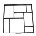 thumbnail image 1 of DIY Driveway Paving Pavement  Concrete Stepping Stone Mould, Walk Maker with Stone Gaps, for Patios, Paths, 1 of 7