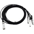thumbnail image 3 of Axiom - 40GBase-CR4 direct attach cable - QSFP+ (M) to SFP+ (M) - 13 ft - passive, 3 of 9
