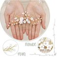 thumbnail image 4 of Horquillas de cristal para novia y dama de honor color plata, 4 of 5