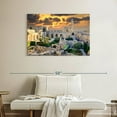 thumbnail image 2 of Elephant Stock Tower Of David Wall Art - Horizontal Canvas Wall Art - Living Room Wall Decor - Places Canvas - Gray And Beige Decor - 39" x 26", 2 of 8