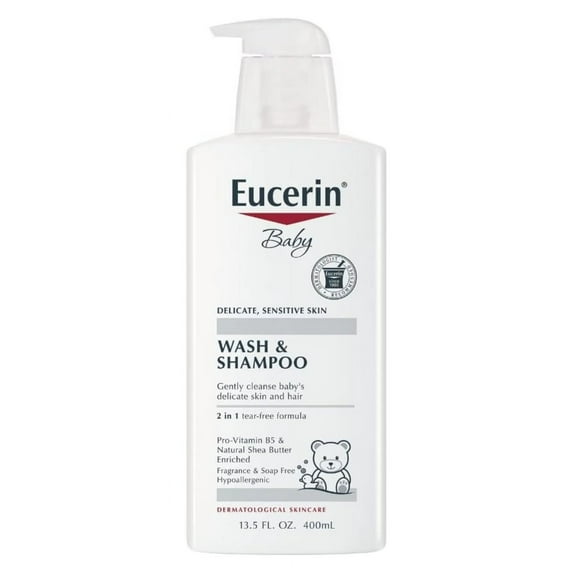 Eucerin Baby Wash & Shampoo 13.5oz