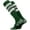 Dark Green, variant on Adult PRO-SRZ Striped Baseball and Softball Game Socks Black