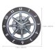 thumbnail image 3 of Reloj de pared con diseño de rueda de coche, silencioso y creativo, estilo moderno, para decoración de sala de estar., 3 of 5