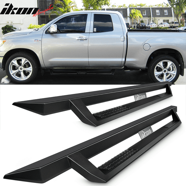 Compatible with 0718 Toyota Tundra Double Cab IKON V1 Style Steel