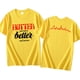 thumbnail image 3 of Camiseta Kpop StrayKids para parejas, Top de Cuello clásico de manga corta con letras impresas, álbumes más calientes que tus EX, informal de verano, novedad, 3 of 4