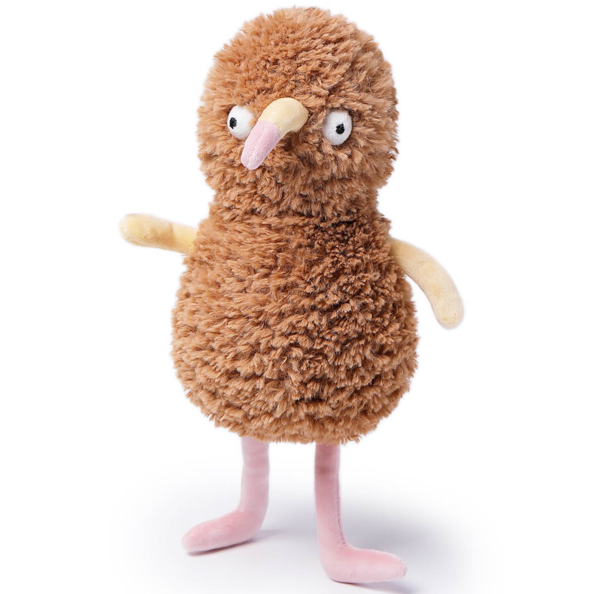 McHugs: Farm Series - Peanut Chicken - 7" Brown Stuffed Animal Plush, Soft Weighted Cuddle Toy, Cozy Comfort Play & Nap Companion, Baby-Toddler-Kids