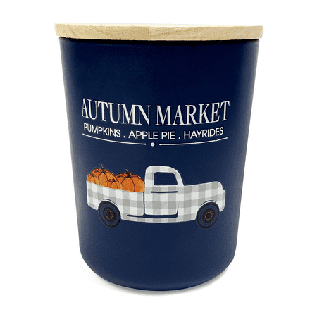Autumn Market Truck 2-Wick Candle, Sweet Pumpkin Scent, 15 oz