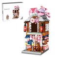 thumbnail image 1 of Kit de construcción TOYGA Japanese Street Kimonos Shop Street View, 1 of 7