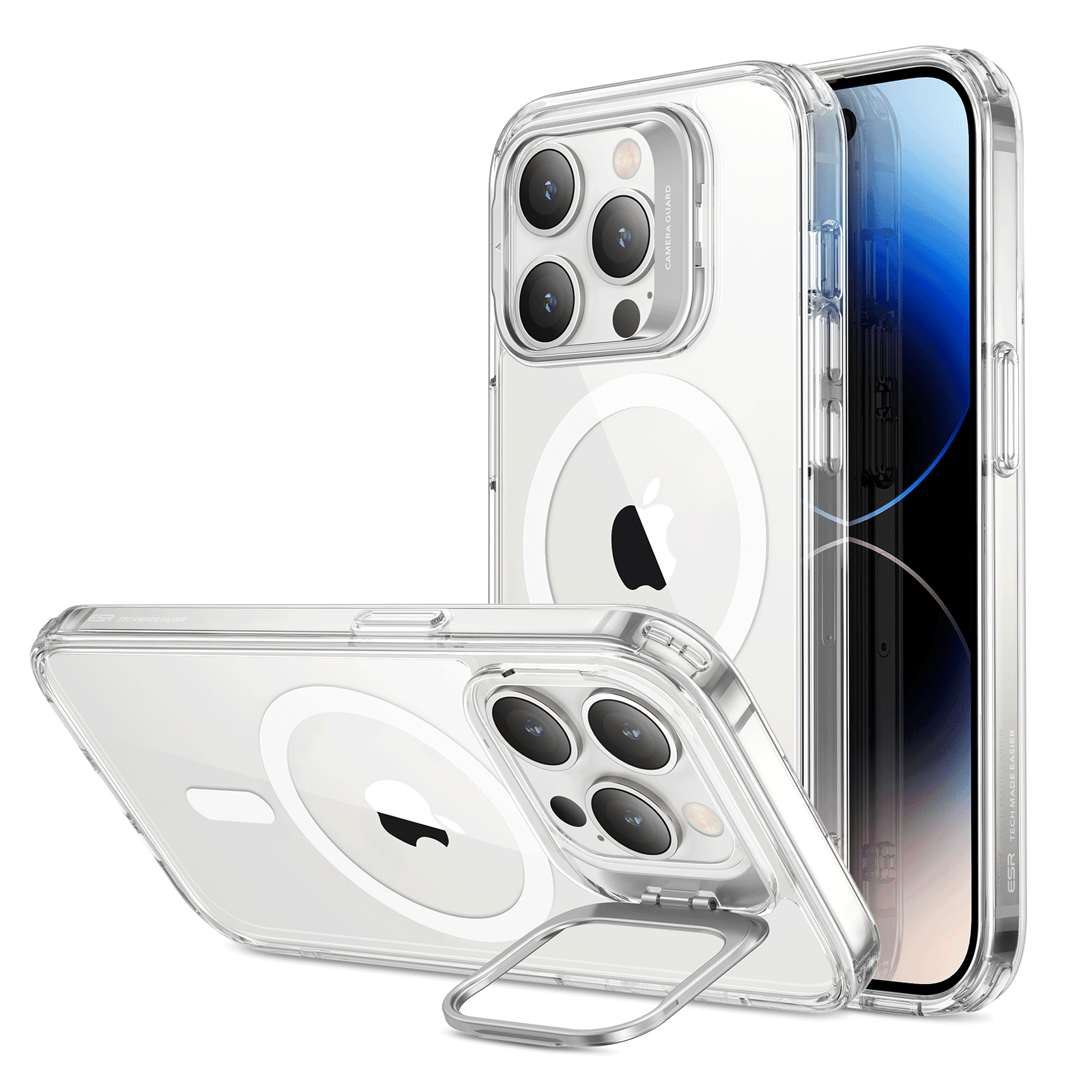 ESR Kickstand Case with HaloLock Compatible with iPhone 14 Pro Case
