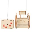 thumbnail image 1 of Kit de experimentos científicos con control remoto, robot de madera, 1 of 2