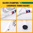thumbnail image 5 of SALYWEE POWER 100 Adult Tennis Racket - Carbon Fiber Composite, 16×19 Strung Pattern, Simple & Elegant Design, Free Bag Included, 5 of 7