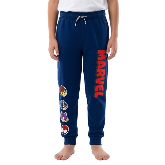 Marvel Sweat Pants Boy's Iron Man Spider-Man Hawkeye Jogger Bottoms