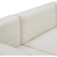 thumbnail image 5 of Meridian Furniture Quincy Cream Velvet Modular Corner Chair, 5 of 13