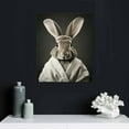 thumbnail image 4 of Awypu  Cute Rabbit Bathroom Wall Art Prints, Vintage Pictures Wall Decor Farmhouse Wall Decor Rustic Style Bathroom Art Wall Decor Rabbit Bathroom Decor Wall Art, 4 of 4