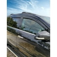 thumbnail image 3 of Ikon Motorsports Compatible with 09-17 Chevy Traverse Acrylic Window Visors Vent Windshield Deflector Rain Guard 4Pc Set Outside Mount 2009 2010 2011 2012 2013 2014 2015 2016, 3 of 9