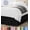 Black, variant on 2026 New Queen Size Wrap Around Ruffle Bed Skirt, 16 Inch Drop, Adjustable Buckle & Elastic Belt, Brushed Microfiber, Machine Washable, Fade & Wrinkle Resistant, Spa Blue