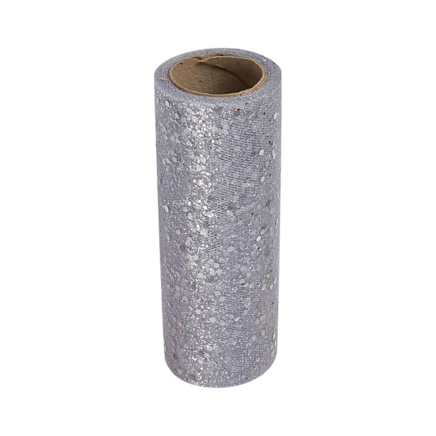 Precio reducido por tiempo limitado!Cinta de malla de polietileno con papel de aluminio en cada rollo para guirnaldas, guirnaldas, envoltura y decoración de lazos