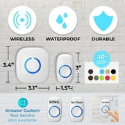 SadoTech Wireless Doorbell Kit - 1000-Foot Range - Model CXR