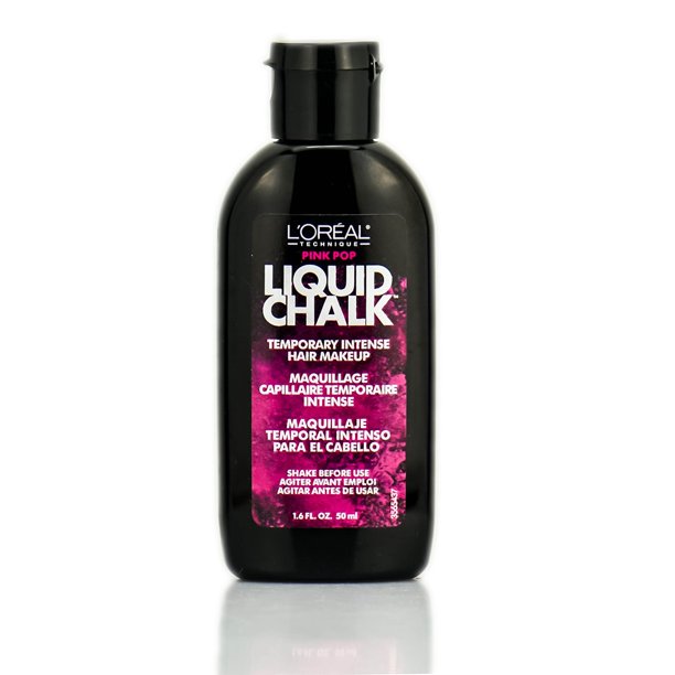 L'Oreal Technique Liquid Chalk Temporary Intense Hair Makeup, Pink Pop