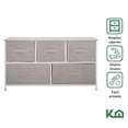 thumbnail image 2 of Cómoda de 5 Cajones Kingshouse Mueble Organizador, 2 of 7