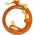 thumbnail image 1 of HAHDAXIA Pumpkin Colored Cotton Rope Leash for Dogs, Autumn Dog Leash, Orange Leash Dogs, Cute Dog Leash, Fall Dog Leash, Ombre Leash, Boho Chic Dog Leash, Handmade Rope Dog Leashes (Orange), 1 of 7