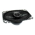 thumbnail image 2 of 2) Kicker 41DSC464 D-Series 4x6" 120 Watt 2-Way 4-Ohm Car Audio Coaxial Speakers, 2 of 4