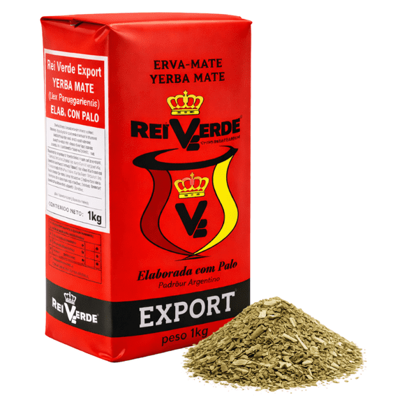 Yerba mate Rei Verde Con Palo 1 Kg