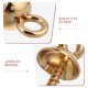 thumbnail image 3 of GOOHOCHY 50Ud Ojo Tornillo Acero Inoxidable Dorado Ideales Para Manualidades, 3 of 6