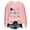 Pink, variant on Towmus Baseball Mom Sweatshirt For Women Casual Printed Crewneck Long Sleeve 2025 Pullover Tops